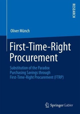 First-Time-Right Procurement Oliver Münch