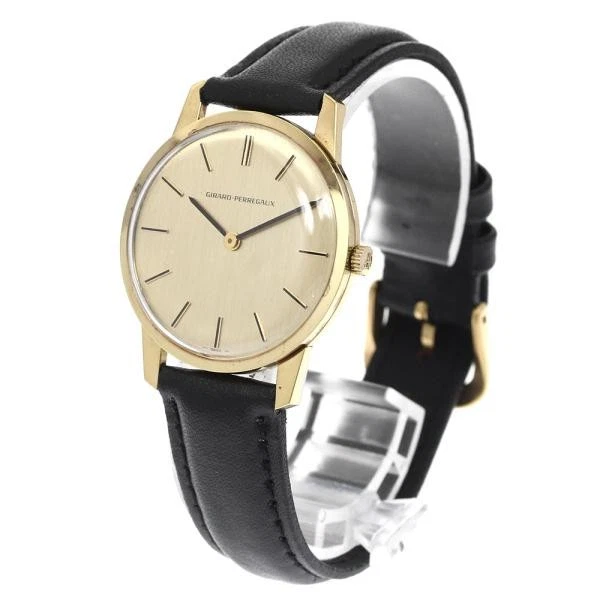 Girard Perregaux — Girard-Perregaux 31mm SS Gold Dial Hand-Winding Watch #C14837