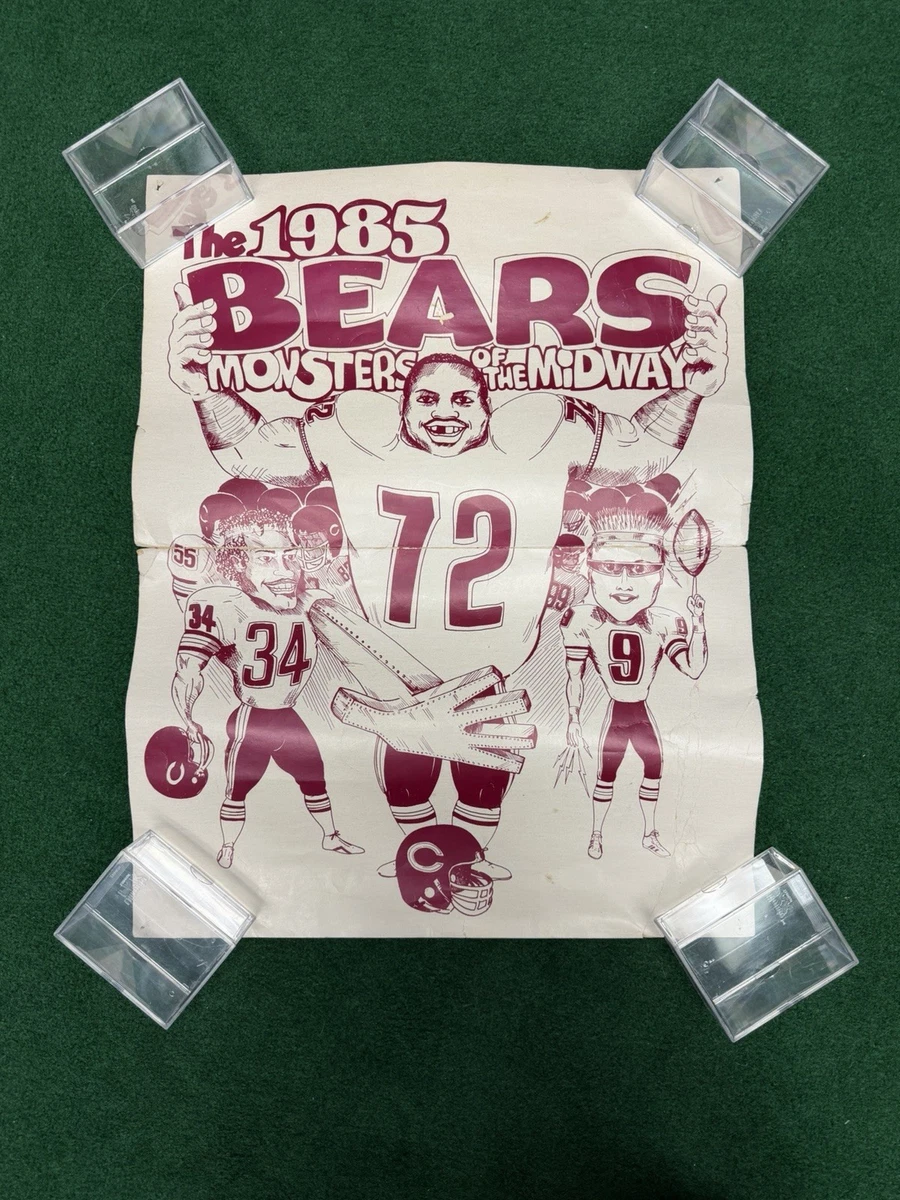 Chicago Bears Football 1985 Vintage Sports Memorabilia for sale | eBay