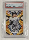 2017 Topps Fire - Aaron Judge #62 PSA 9. Rookie Card.