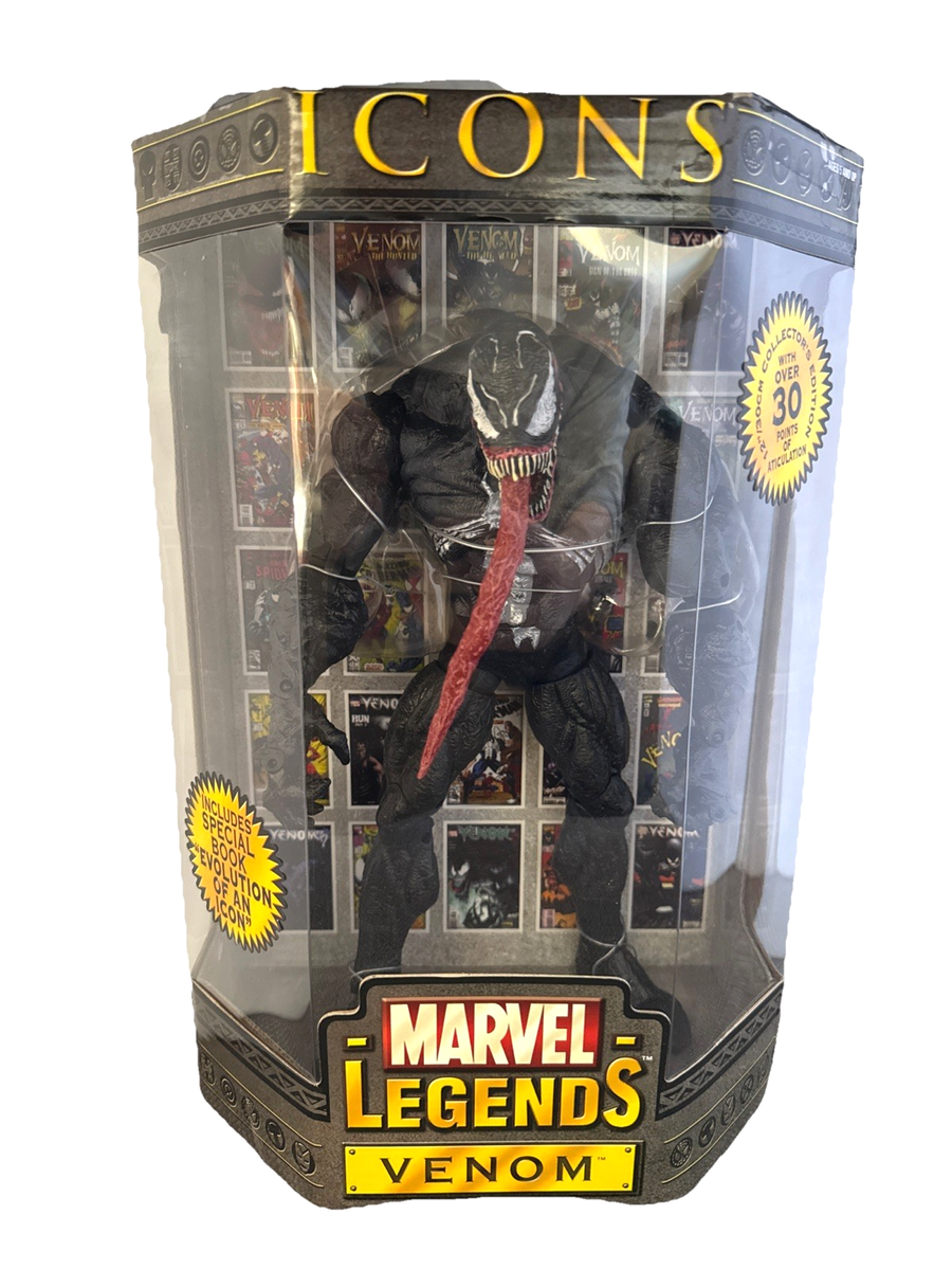 Vintage Toy Biz Marvel Legends Icons Venom Masked Action Figure