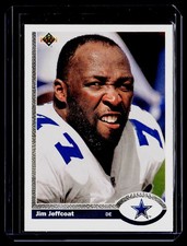 1991 Upper Deck #562 Jim Jeffcoat F33