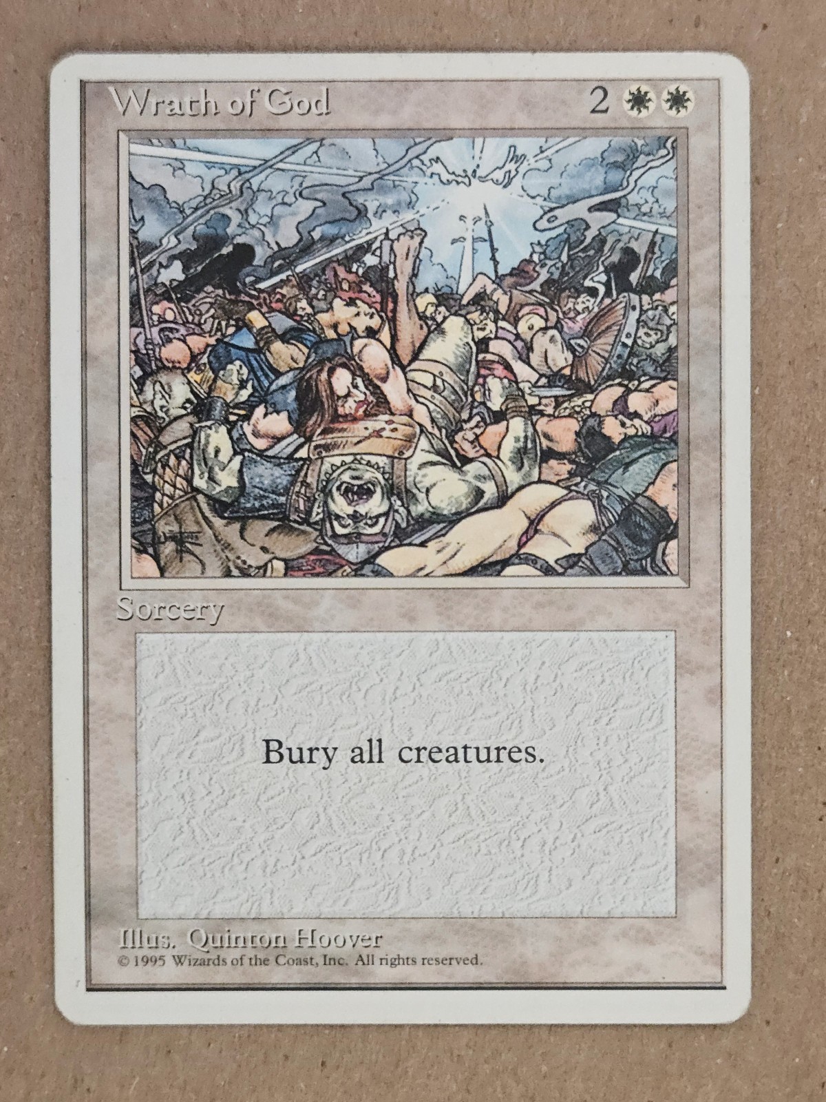 Wrath of God - 4th Edition - Lightly Played close to NM | MTG