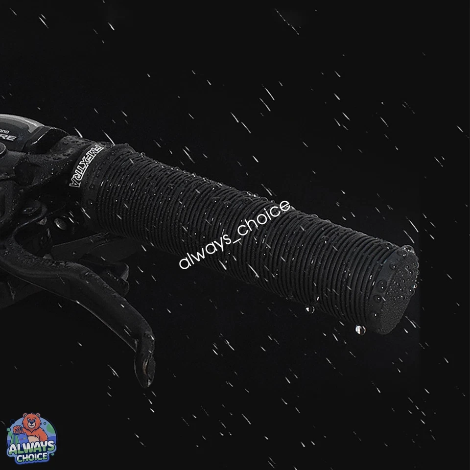 Fahrrad Lenkergriffe Anti-Rutsch Gummi Griffe MTB BMX Trekkingrad Fahrradgriffe - Bild 4 von 4