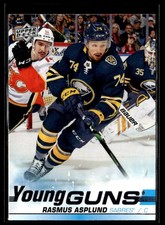 2019-20 Upper Deck Young Guns Rasmus Asplund Rookie Buffalo Sabres #475