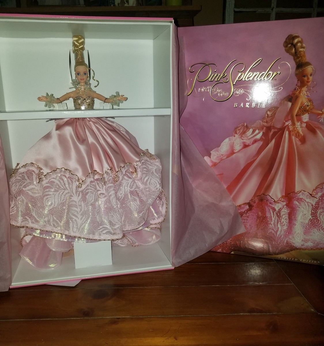 Pink Splendor Barbie Doll in box opened but NRFB #16091 Retail