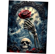Halloween Skull Diamond Art Kits for Adults - Gray - Halloween Art Kits