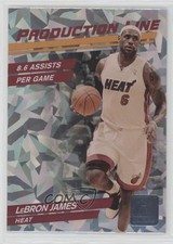 2010-11 Donruss Production Line Cracked Ice LeBron James #46 0c3
