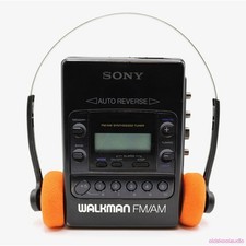 Sony Walkman WM-F28 Cassette Player - New Belts Fully Serviced  Tested 