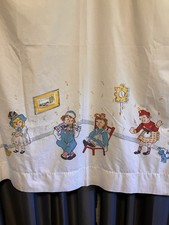 Vintage Wamsutta Raggedy Ann Andy Twin Flat Sheet