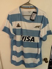 Argentina Le Coq Sportif Soccer Maillot Trikot Camiseta Fútbol 2XL Los Pumas NWT