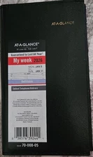 2026 AT-A-GLANCE 3.25" x 6.25" Calendar Year Weekly Appointment Book, 70-008-05