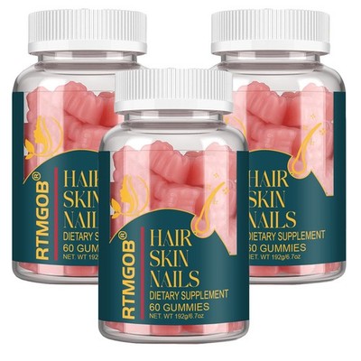 Nature's Bounty Hair Skin and Nails with Biotin Antioxidants 60 Gummies