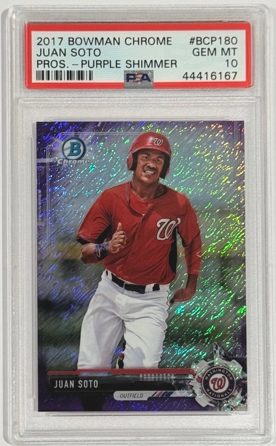 Juan Soto Baseball 2017 Season Sports Trading Cards & Accessories