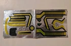 Vintage 1995 Bandai Power Rangers Deluxe Falconzord Stickers Decal Sheet