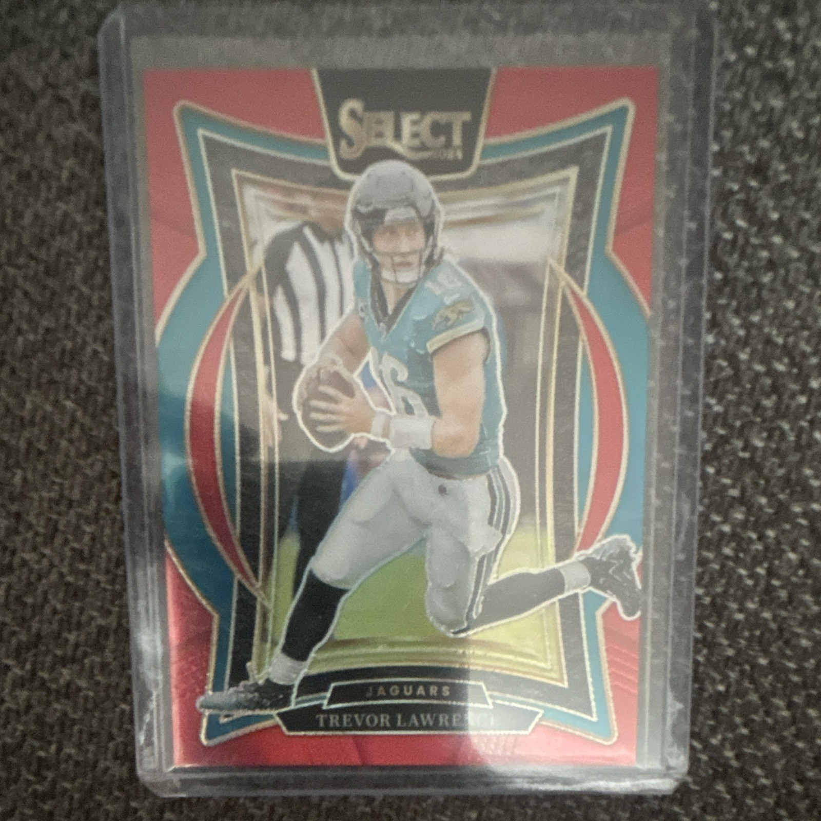 2024 Panini Select - Concourse Trevor Lawrence #98 Red Prizm /99