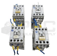 LOT OF 4 ALLEN BRADLEY 700-CF310Z /A CONTACTOR W/ 100-FSD250 /A
