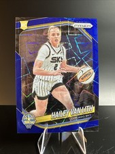 2025 WNBA Panini Prizm #2 Hailey Van Lith RC Rookie Blue Velocity Sky (V)