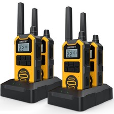Heavy Duty Walkie Talkies Adults, Long Range Two Way Radios, IP67 Waterproof,...