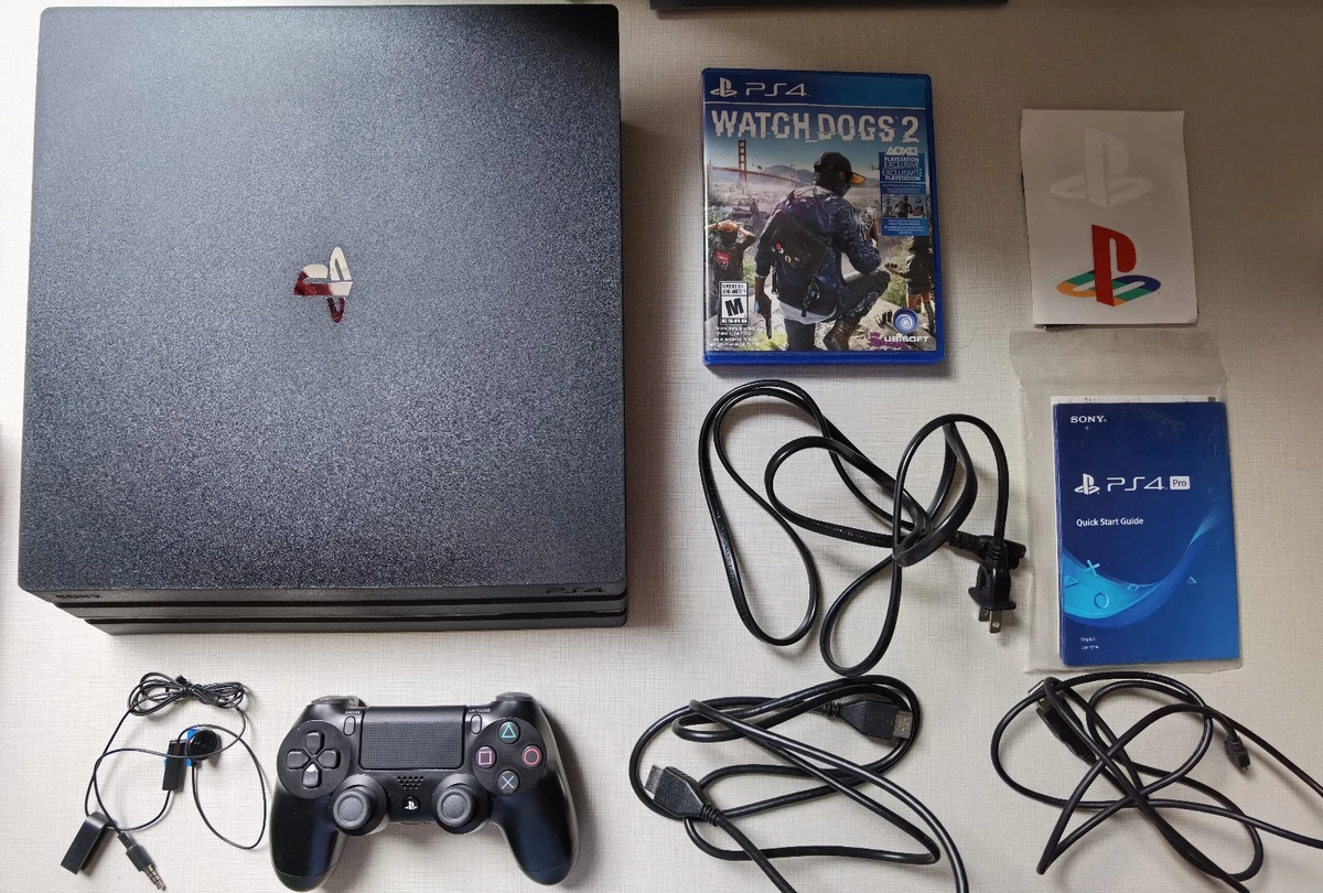 Sony PlayStation 4 Pro Black 1 TB Consoles for sale | eBay