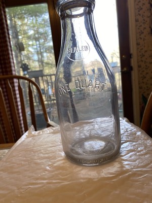 John W. Ladd Co. Saginaw/Detroit Milk Bottle