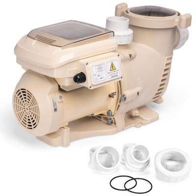 XtremepowerUS 2.2HP Swimming Pool Pump In/Above Ground w/ Strainer Filter Basket