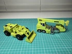 Vintage Transformers G1 Constructicons Lot Hook Scrapper Devastator Hasbro Parts