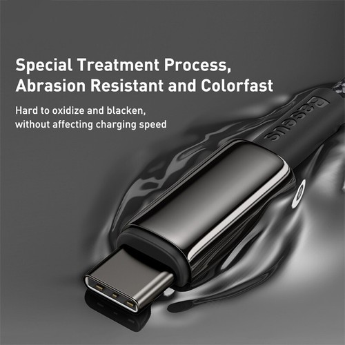 Baseus 100W PD USB C to Type C Fast Charging Cable For Samsung MacBook iPad Pro - Picture 6 of 6