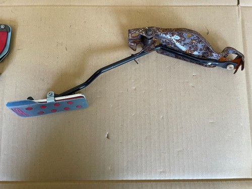 SUBARU STi MT Pedal Cover set (Impreza GC GD Legacy BE BL Forester) (Light Blue) - Picture 8 of 14