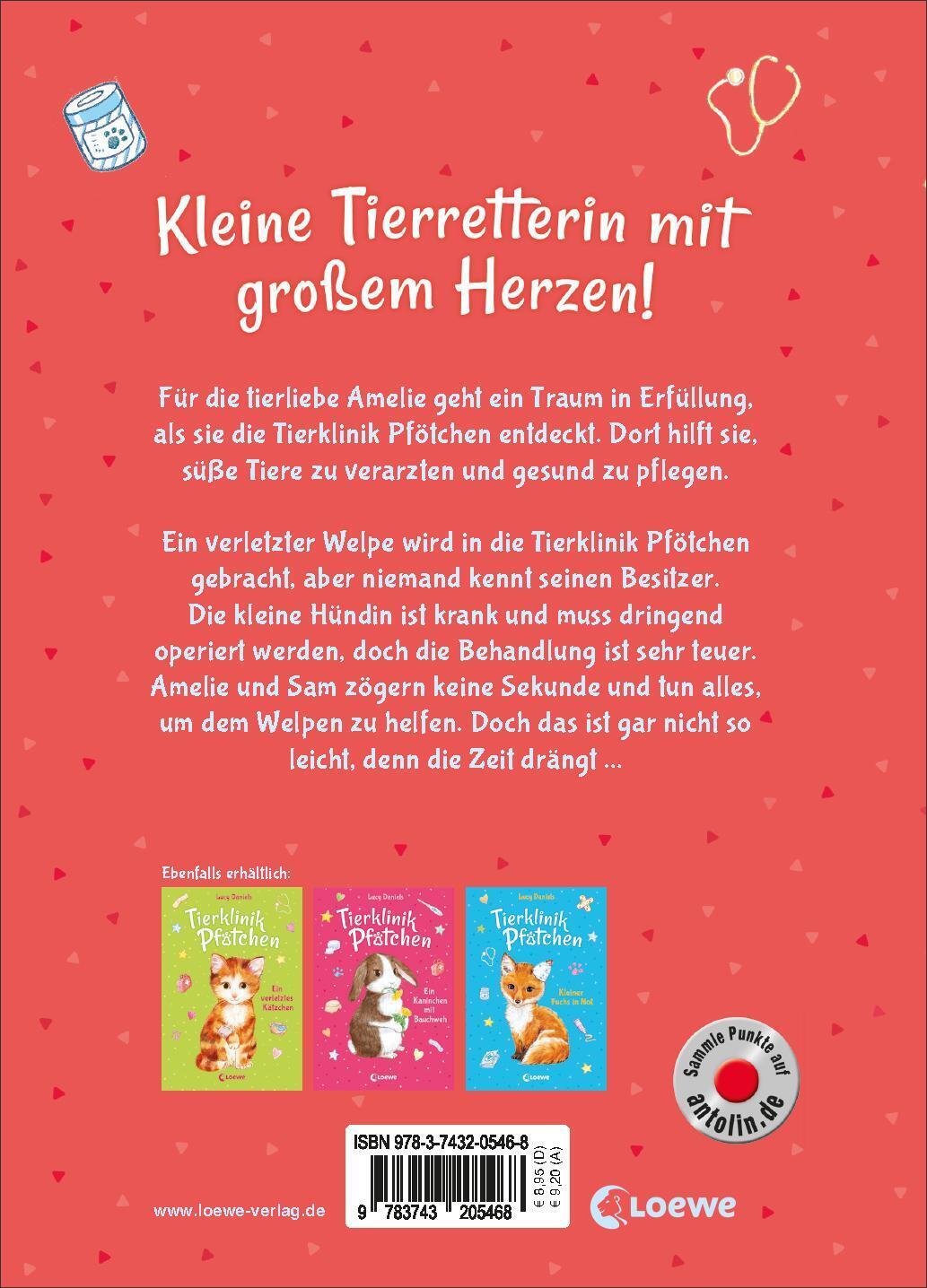 Thumbnail - Lucy Daniels | Tierklinik Pfötchen (band 4) - Hilfe Für Den Kranken