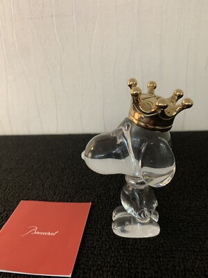 【新品】Baccarat（バカラ）キング スヌーピー KING SNOOPY 楽天市場】バカラ クリスタル スヌーピー キング 犬 2106262