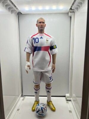 custom 1/6 scale Zinedine Zidane Male Model for 12'' Action Figure