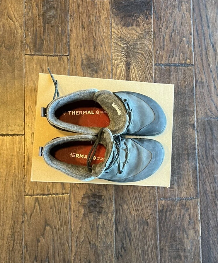 Vivobarefoot Tracker Snow SG. Men’s 43m. Gray. Excellent Condition. Original Box