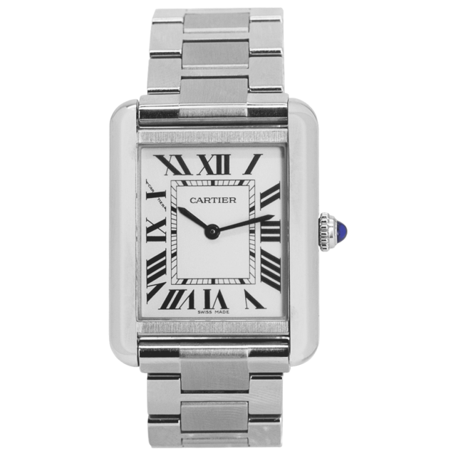 Cartier Tank Solo White Women's Watch 