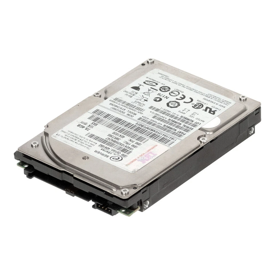 Disco Rigido IBM 39R7366 40K1020 ST973402SS 73GB 10K 8MB SAS 2.5'' - Immagine 2 di 3