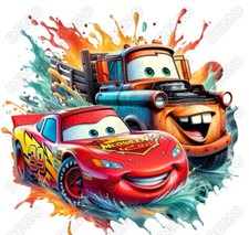 McQueen Disney Cars DTF Shirt Iron on Transfer