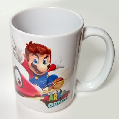 Super Mario Bros. Odyssey  11 oz coffee tea mug cup New  Nintendo