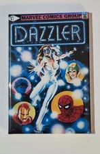 Dazzle 1  Refrigerator Magnet 2" by 3" Marvel Comic X-men