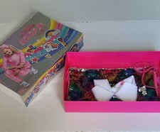 Jojo Siwa DREAM Tour VIP Limited Edition Sequin Glam Bag (Backpack) w/Bow + Box