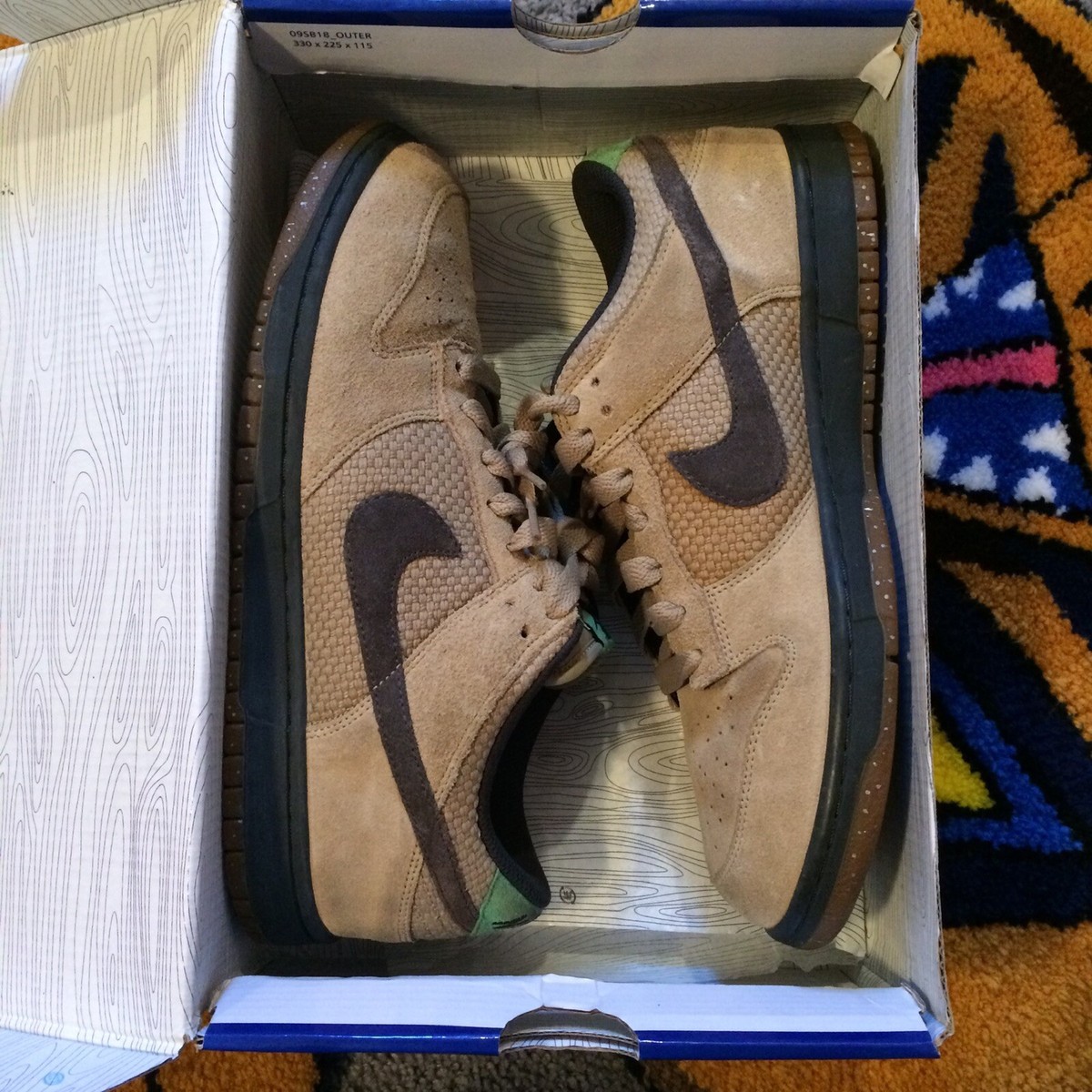 貴重 NIKE SB DUNK TWEED Pコート　ブラウン　XL 関税込 国内発送 Nike Dunk High Pro SB Tweed 26〜30㎝ (Nike