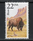 2320 * BISON *  U.S. Postage Stamp MNH *
