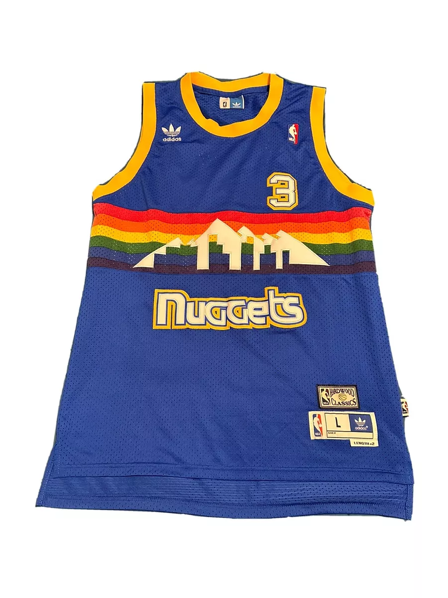 Denver nuggets hardwood sales classics jersey