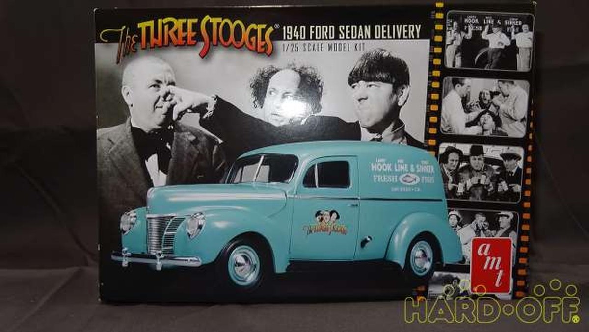 Amt The Three Stooges 1940Ford Sed Car Truck | eBay