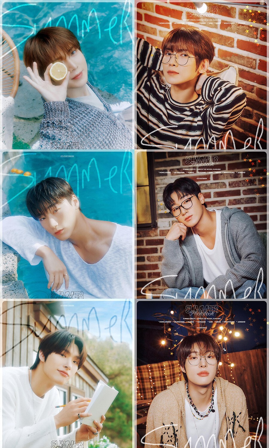 ATEEZ 2024 SUMMER PHOTO BOOK [DVD/PLAY CODE] / Book+Diary+Poster+2
