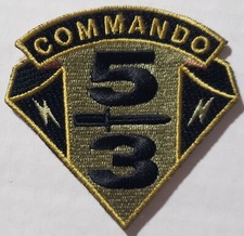 USA ARMY UNITED STATES COMMANDO 53 UNIT EMBROIDERED SLEEVE PATCH CREST RARE