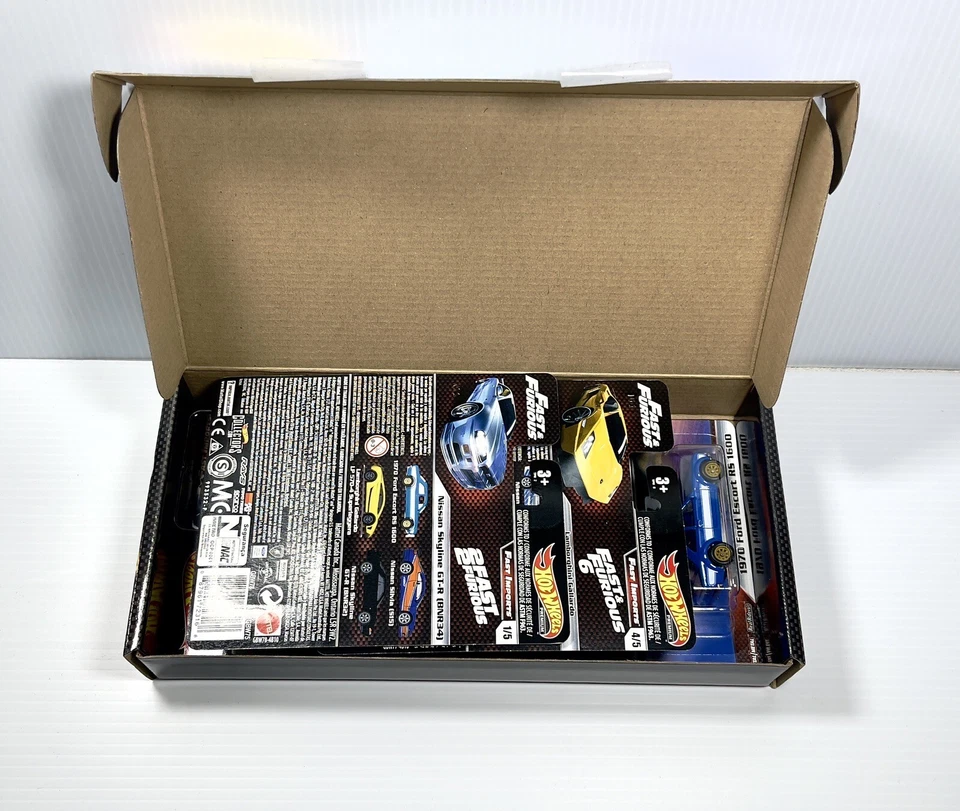 *SEE DESCRIPTION* Hot Wheels F&F Fast Imports Set R34 R32 Silvia S15 Gallardo - Image 4 of 4