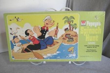 1976 Whitman "Popeye's Spinach Hunt" Board Game 7122E - Missing 3 Treasure Cards