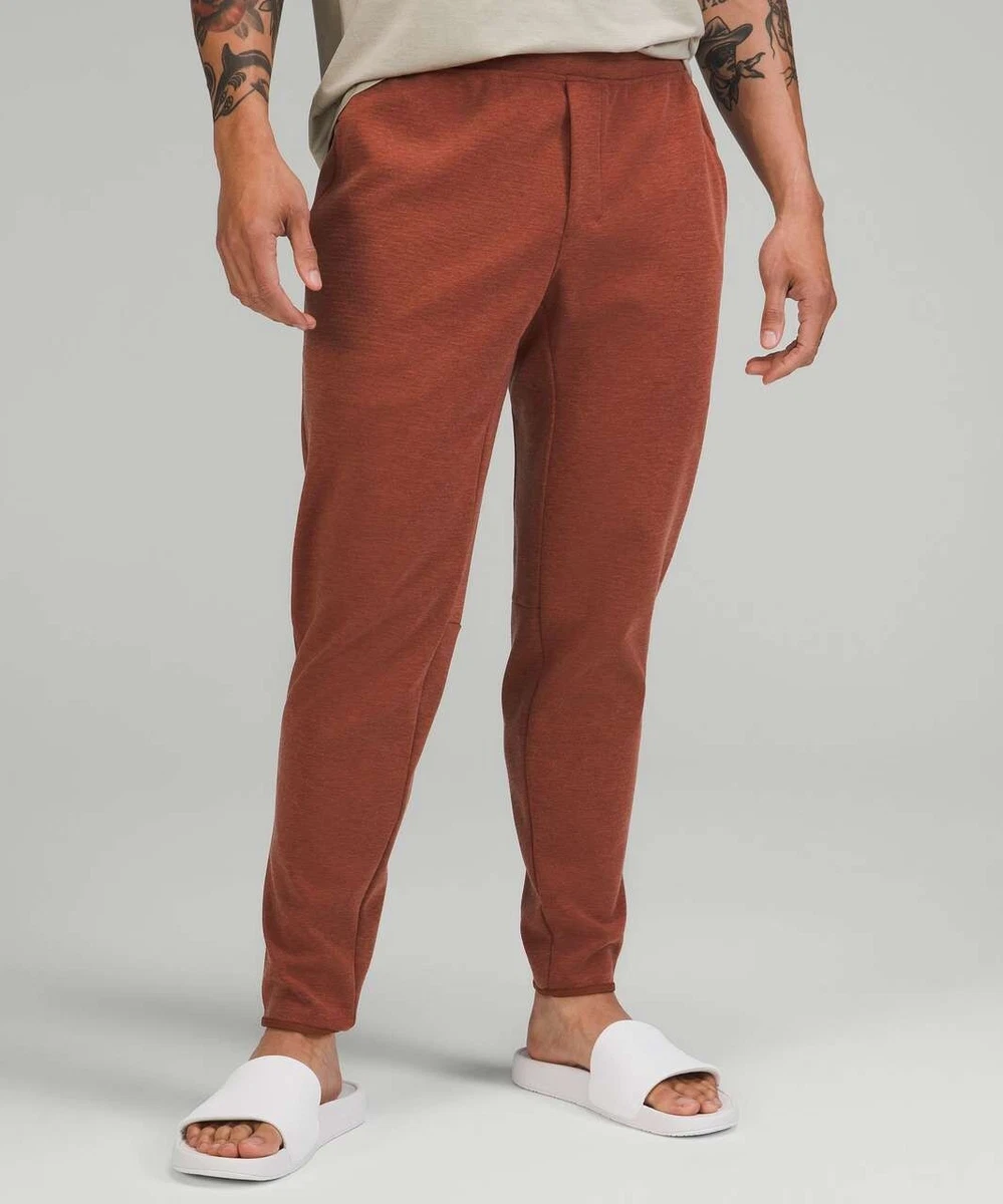 Lululemon Menu0026#039;s GridLiner Fleece Jogger Heathered Date Brown Size  Medium | eBay