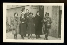 Real photo postcard RPPC Germany Lloydheim Hotel Washington Vintage