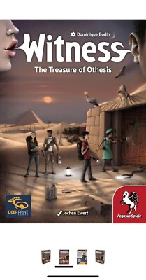 Witness: The Treasure of Othesis Board Card Game by Deep Print Games